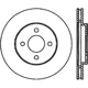 Purchase Top-Quality Front Disc Brake Rotor by CENTRIC PARTS - 121.67006 pa1