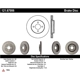 Purchase Top-Quality Front Disc Brake Rotor by CENTRIC PARTS - 121.67006 pa2