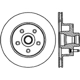 Purchase Top-Quality Disque de frein à disque avant par CENTRIC PARTS - 121.67014 pa7
