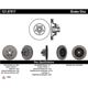 Purchase Top-Quality Disque de frein à disque avant par CENTRIC PARTS - 121.67017 pa6