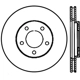 Purchase Top-Quality Front Disc Brake Rotor by CENTRIC PARTS - 121.67021 pa4