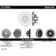Purchase Top-Quality Disque de frein à disque avant par CENTRIC PARTS - 121.67030 pa5