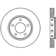 Purchase Top-Quality Front Disc Brake Rotor by CENTRIC PARTS - 121.67049 pa11