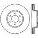 Purchase Top-Quality Front Disc Brake Rotor by CENTRIC PARTS - 121.67059 pa7