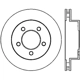 Purchase Top-Quality Disque de frein à disque avant par CENTRIC PARTS - 121.67065 pa7