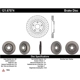 Front Disc Brake Rotor by CENTRIC PARTS - 121.67074 pa2