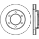 Purchase Top-Quality Front Disc Brake Rotor by CENTRIC PARTS - 121.68000 pa1