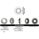 Purchase Top-Quality CENTRIC PARTS - 121.68001 - Front Disc Brake Rotor pa16