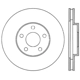 Purchase Top-Quality Front Disc Brake Rotor by CENTRIC PARTS - 121.99056 pa1