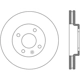 Purchase Top-Quality Front Disc Brake Rotor by CENTRIC PARTS - 121.99091 pa12