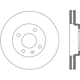 Purchase Top-Quality Front Disc Brake Rotor by CENTRIC PARTS - 121.99091 pa5