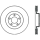 Purchase Top-Quality Front Disc Brake Rotor by CENTRIC PARTS - 320.61090 pa2