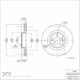 Purchase Top-Quality Front Disc Brake Rotor by DYNAMIC FRICTION COMPANY - 600-03032 pa2