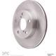 Purchase Top-Quality DYNAMIC FRICTION COMPANY - 600-13013 - Front Disc Brake Rotor pa5