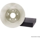 Purchase Top-Quality Front Disc Brake Rotor by DYNAMIC FRICTION COMPANY - 600-13049 pa1