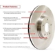 Purchase Top-Quality Front Disc Brake Rotor by DYNAMIC FRICTION COMPANY - 600-21046 pa7