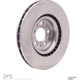 Purchase Top-Quality DYNAMIC FRICTION COMPANY - 600-27031 - Front Disc Brake Rotor pa1
