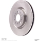 Purchase Top-Quality DYNAMIC FRICTION COMPANY - 600-27031 - Front Disc Brake Rotor pa2