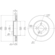 Purchase Top-Quality Disque de frein à disque avant by DYNAMIC FRICTION COMPANY - 600-32005 pa1