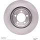 Purchase Top-Quality DYNAMIC FRICTION COMPANY - 600-40002 - Front Disc Brake Rotor pa1