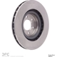 Purchase Top-Quality DYNAMIC FRICTION COMPANY - 600-40013 - Front Disc Brake Rotor pa1