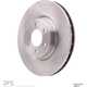 Purchase Top-Quality DYNAMIC FRICTION COMPANY - 600-40013 - Front Disc Brake Rotor pa4