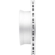 Purchase Top-Quality Front Disc Brake Rotor by DYNAMIC FRICTION COMPANY - 600-40041 pa5