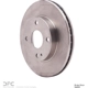 Purchase Top-Quality DYNAMIC FRICTION COMPANY - 600-54001 - Front Disc Brake Rotor pa1