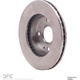 Purchase Top-Quality DYNAMIC FRICTION COMPANY - 600-54001 - Front Disc Brake Rotor pa4