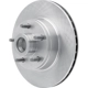 Purchase Top-Quality DYNAMIC FRICTION COMPANY - 600-54014 - Front Disc Brake Rotor pa3