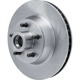 Purchase Top-Quality DYNAMIC FRICTION COMPANY - 600-54024 - Front Disc Brake Rotor pa5