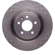 Purchase Top-Quality DYNAMIC FRICTION COMPANY - 600-54065 - Front Disc Brake Rotor pa1