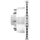 Purchase Top-Quality DYNAMIC FRICTION COMPANY - 600-54105 - Front Disc Brake Rotor pa4