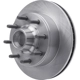 Purchase Top-Quality DYNAMIC FRICTION COMPANY - 600-54118 - Front Disc Brake Rotor pa1