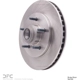 Purchase Top-Quality Front Disc Brake Rotor by DYNAMIC FRICTION COMPANY - 600-54153 pa5