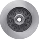 Purchase Top-Quality DYNAMIC FRICTION COMPANY - 600-54155 - Front Disc Brake Rotor pa5