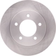 Purchase Top-Quality Front Disc Brake Rotor by DYNAMIC FRICTION COMPANY - 600-54176 pa5