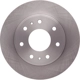 Purchase Top-Quality DYNAMIC FRICTION COMPANY - 600-54216 - Front Disc Brake Rotor pa1