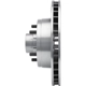 Purchase Top-Quality DYNAMIC FRICTION COMPANY - 600-56005 - Front Disc Brake Rotor pa2