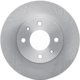 Purchase Top-Quality DYNAMIC FRICTION COMPANY - 600-67045 - Front Disc Brake Rotor pa5