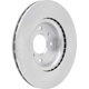 Purchase Top-Quality DYNAMIC FRICTION COMPANY - 600-67054 - Front Disc Brake Rotor pa2