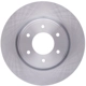 Purchase Top-Quality Front Disc Brake Rotor by DYNAMIC FRICTION COMPANY - 600-67098 pa9