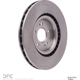 Purchase Top-Quality Front Disc Brake Rotor by DYNAMIC FRICTION COMPANY - 600-72043 pa5