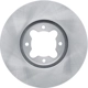 Purchase Top-Quality DYNAMIC FRICTION COMPANY - 600-76013 - Front Disc Brake Rotor pa4