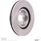 Purchase Top-Quality DYNAMIC FRICTION COMPANY - 600-76063D - Front Disc Brake Rotor pa5
