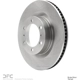 Purchase Top-Quality DYNAMIC FRICTION COMPANY - 600-76142 - Front Disc Brake Rotor pa2