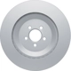 Purchase Top-Quality DYNAMIC FRICTION COMPANY - 604-40128D - Front Disc Brake Rotor pa6