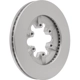 Purchase Top-Quality Front Disc Brake Rotor by DYNAMIC FRICTION COMPANY - 604-48057 pa8