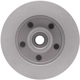 Purchase Top-Quality Front Disc Brake Rotor by DYNAMIC FRICTION COMPANY - 604-54130 pa5