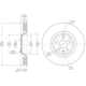 Purchase Top-Quality Front Disc Brake Rotor by DYNAMIC FRICTION COMPANY - 604-73054 pa2